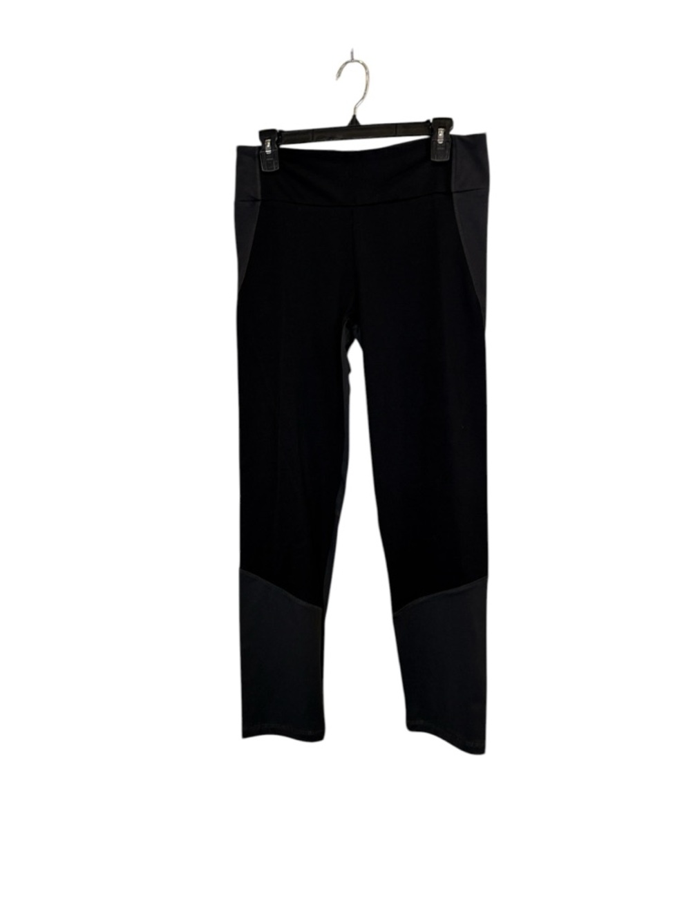 ALEMBIKA Anjaly Women’s Organic Cotton Contour Black Straight Leg Pants sz L